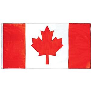 Amscan 210712 Canadese Print Medium Stof Vlag
