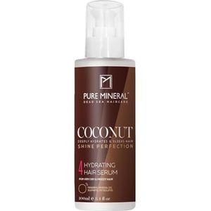 Pure Mineral - Haarserum met Kokosolie voor Gevoed Haar - Versterkend, Glanzend en Revitaliserend - Zonder sulfaten, parabenen, petrolaten - 100ml