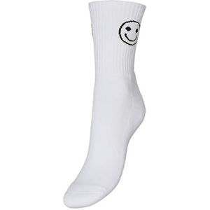 Vero Moda Vmmel Detail Socks Noos, wit (snow white), One size