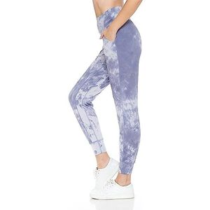 Leggings Depot Dames Joggers Active SweatPants, Batik-P613, S, batik-p613, S