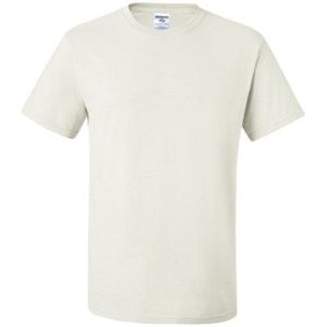 Jerzees Heren T-shirt met korte mouwen voor volwassenen, 3 stuks, Geen zak - 3 Pack - Wit, L