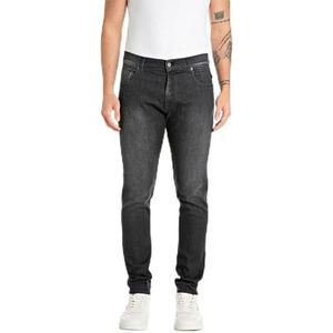 Replay Mickym Powerstretch denim jeans voor heren, 097, donkergrijs, 29W x 30L