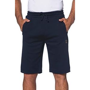 JP 1880 Heren grote maten grote maten Menswear L-8XL Bermuda, basic, korte joggingbroek, tot 8XL 702636, donkermarine, 7XL