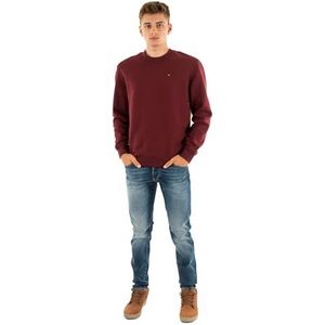 Tommy Jeans - DM0DM20741 - Sweatshirt - Granaatappel - Geborsteld Fleece