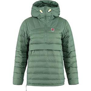 Fjällräven 86376 donsjack perfect voor je outdoor-avontuur, ook bij lage temperaturen. Damesjas Patina Green XXS