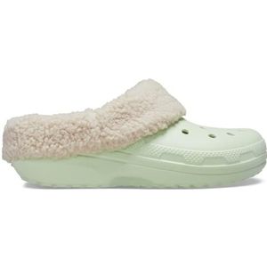 Crocs - Classic Blitzen IV Clog - Jade Tint - Kunststof - Zachte Pluche Voering