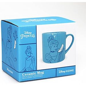 Disney Cinderella Mok - Mok in doos - 325ml - Vaatwasmachine- en magnetronbestendig Princess Assepoester Cadeaus