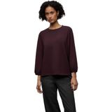 Street One Dames Jacquard shirt in Rood, in size: 34