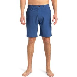Quiksilver Shorts voor heren, Landgoed Blauw Heather, 28
