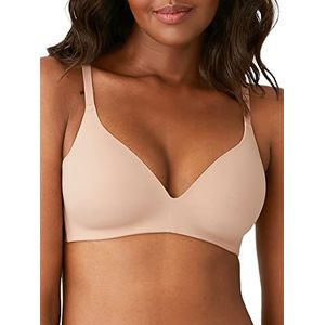 Wacoal Dames Comfort First Licht Gewatteerde Mid Draad Gratis T-Shirt BH, 856339 Zwart, 34C, Reebok, 75C