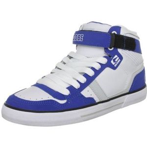 Globe Superfly-Vulcan GBSUPV Sneakers voor volwassenen, uniseks, blauw kobalt wit grijs 13106, 45 EU