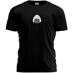 Bona Basics, Digitaal bedrukt, Basic T-shirt voor heren,% 100 katoen, zwart, casual, heren bovenstuk, maat: XL, zwart, XL