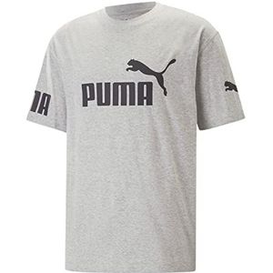 PUMA Heren Power Colorblock T-shirt