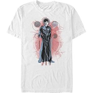 Marvel The Eternals - Druig Orange Unisex Crew neck T-Shirt White XL