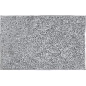 Kleine Wolke Badmat Chrissy, kleur: zilvergrijs, materiaal: 100% katoen, afmetingen: 55x 65 cm