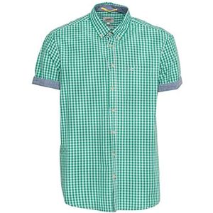 camel active Heren 409216/7s26 Overhemd, groen, S