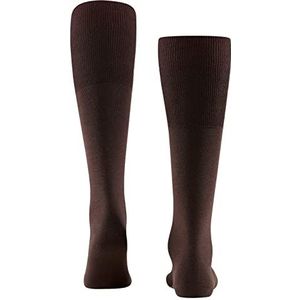 FALKE Heren Kniekousen Airport M KH Wol Katoen Lang Eenkleurig 1 Paar, Bruin (Brown 5930), 39-40