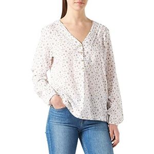 MUSTANG Dames Elisa Cv AOP blouse, Small Aop 2 12249, 44 NL