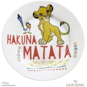 WMF König der Löwen kinderservies kinderbord, 19,0 cm, porselein, vaatwasmachinebestendig, kleur- en levensmiddelecht