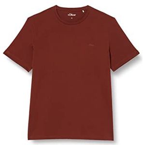s.Oliver Bernd Freier GmbH & Co. KG Heren T-shirt, korte mouwen, Brown, XL, bruin, XL