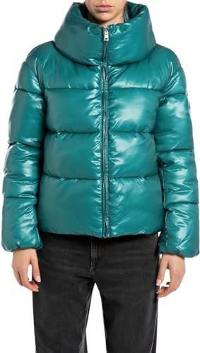 Replay - 181 Peacock - Winterjas - Dames - Kleur - Materiaal