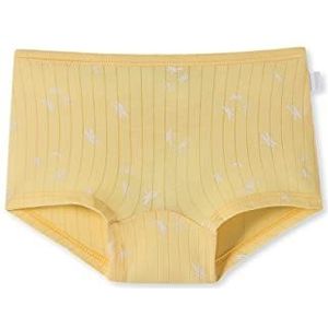Schiesser Meisjesshorts onderbroeken ondergoed, geel bedrukt, 98, Geel bedrukt, 98 cm