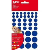 APLI Kids 706 - Geel, Blauw, Rood en Groen Permanent Geometrische Gomets Bag 20 Vellen