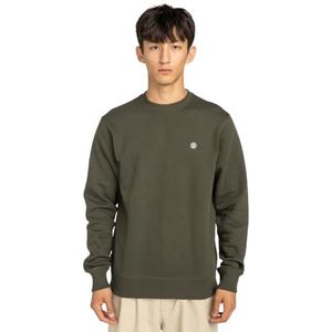 Element - Cornell Classic Crew Neck - Trui - Olijfgroen