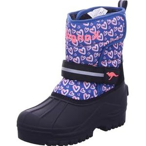 KangaROOS Jongens K-Shell II sneeuwlaarzen, Midnight Rose Heart, 25 EU