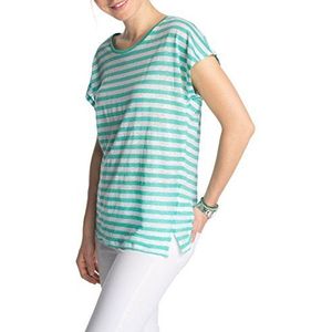 Esprit Flw Li Stripe - T-shirt - korte mouwen - dames - - 40