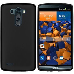 mumbi Hoes compatibel met LG G3 mobiele telefoon case telefoonhoes, zwart