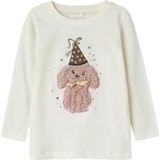 Meisjeskleding - Ecru - Top met Lange Mouwen