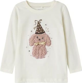 Meisjeskleding - Ecru - Top met Lange Mouwen