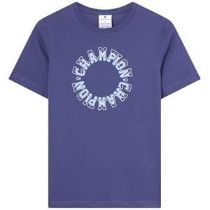 Champion Legacy Women, grafisch T-shirt met ronde hals, L, blauw, Blauw, L