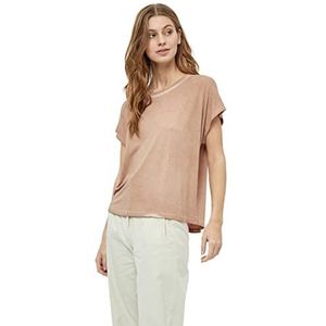 Desires dames Caramel T-shirt met korte mouwen Bruin. S