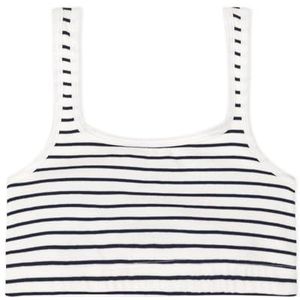 Petit Bateau Beha voor dames, Wit/Blauw, L