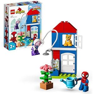 LEGO 10995 DUPLO Marvel Spider-Mans huisje, Spidey Constructie Speelgoed voor Peuters, Jongens en Meisjes vanaf 2 Jaar, Superhelden Set