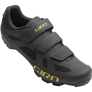 Giro Ranger mountainbiking-schoen voor heren, zwart/cascade green, 43 EU