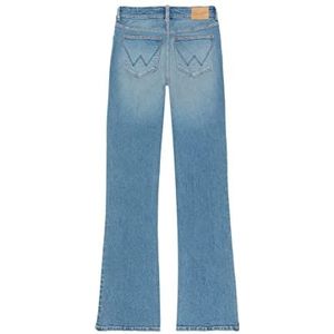 Wrangler Bootcut jeans voor dames, groen, 30W x 30L