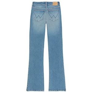 Wrangler Dames Bootcut Jeans, groen, W31 / L30, groen, 31W x 30L