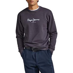 Pepe Jeans Edward Crew Sweatshirt voor heren, Zwart, M