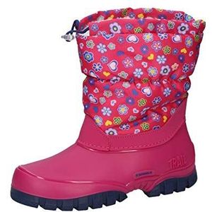 Spirale girl Maja Snowboots, Fleece Voering met Isolerend Schuim, Verstelbare Veterkraag, Fuchsia, 20