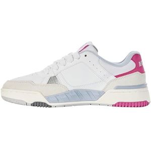 K-Swiss Match Pro LTH Sneakers voor dames, wit/raspberry/heather, White Raspberry Heather, 40 EU