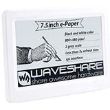 e-Paper - 7.5 inch - Zwart/Wit - NFC-Powered Display - Geen Batterij Vereist - Draadloze Voeding