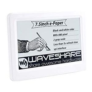 e-Paper - 7.5 inch - Zwart/Wit - NFC-Powered Display - Geen Batterij Vereist - Draadloze Voeding