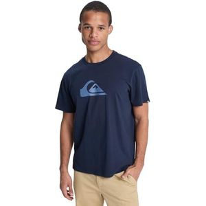 Quiksilver - EV Comp Logo - T-shirt - Dark navy - Korte Mouwen