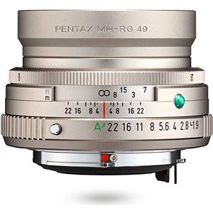 HD PENTAX-FA 43mmF1.9 Limited Silver Limited Lens standaard prime lens, High-performance HD coating, SP coating, ronde diafragma, machinaal bewerkte aluminium behuizing