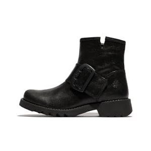 Fly London RILY991FLY Fashion dameslaarzen, zwart, maat 35, Zwart, 35 EU