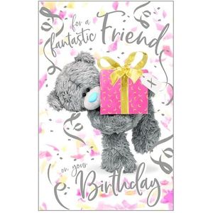 Me To You Tatty Teddy Fantastische Vriend 3D Verjaardag Wenskaart 6x9ins - Officiële Collectie