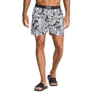 Gianni Kavanagh Witte Fighter zwemshorts, wit, S, Wit, S